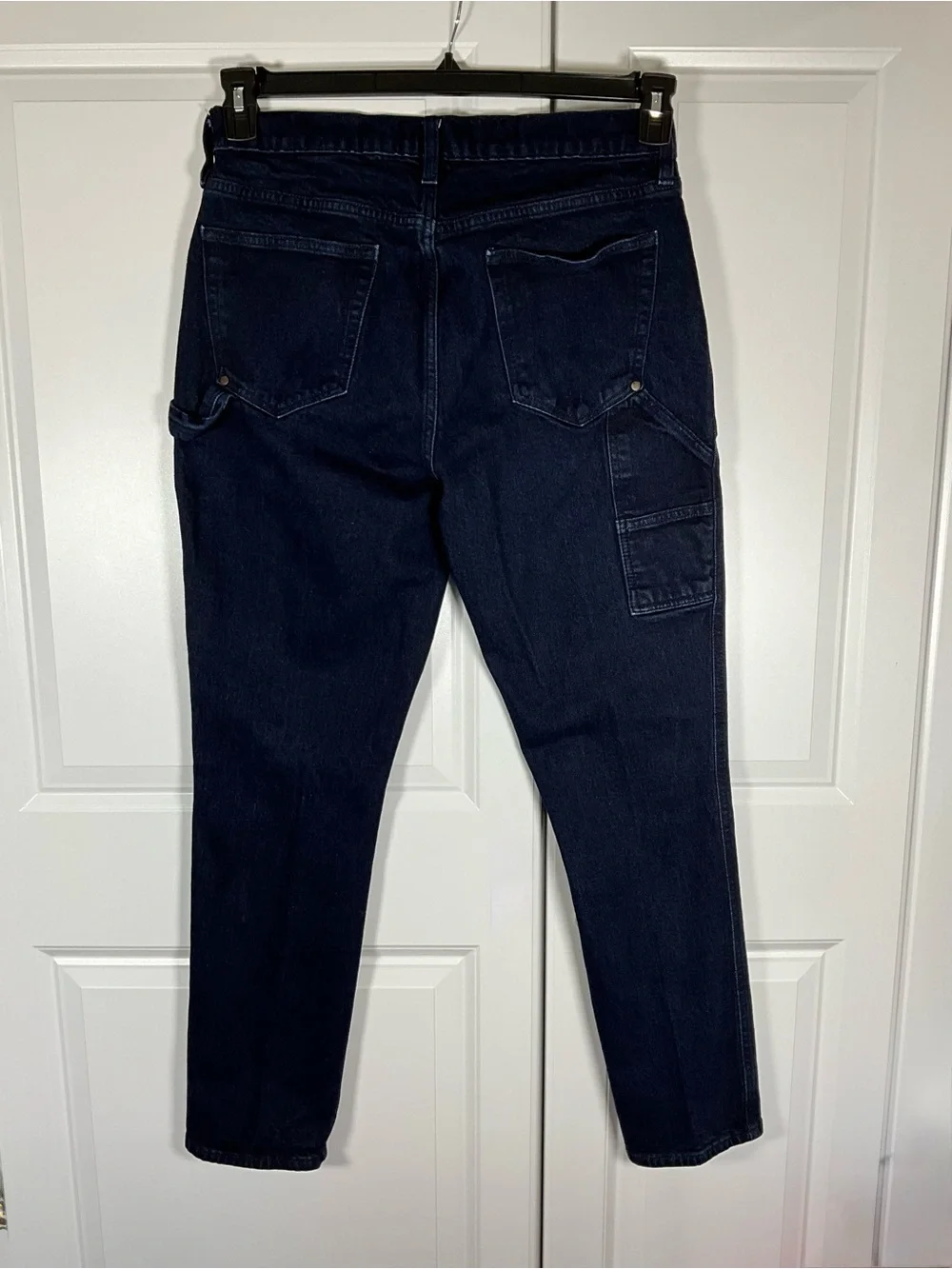 Banana Republic Carpenter Jeans Size 32x32 Denim Dark Wash Straight Leg